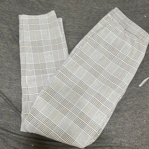 Mens plaid H&M pants size small